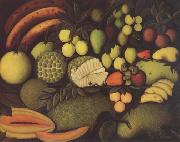Henri Rousseau Still Life with Exotic Fruits France oil painting artist